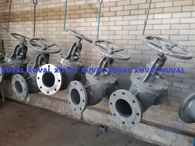 订单XU080完工_德标截止阀PN16_425套完成喷涂、即日发往雅加达！