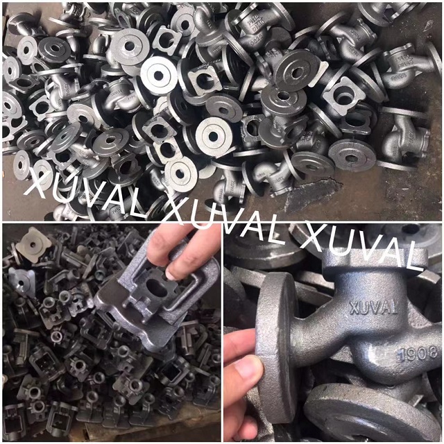 订单XU154完工_X字/截止阀/PN16/1200套_完成铸造抛丸准备全面加工！