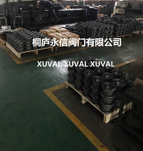 订单XU268_日标10K法兰球阀520套、美标125#法兰球阀550套已完成加工，等待装配测试